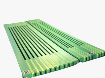 Cobertura mesa plana UHMW