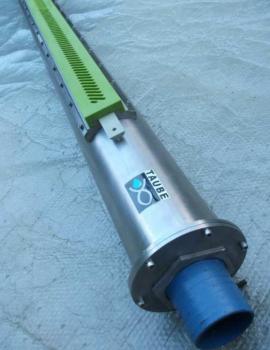 Tubo sucção tipo espinha peixe